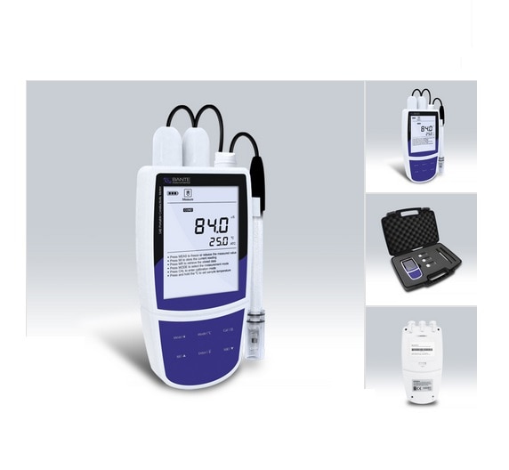 Bante520A-DH 휴대용 전도도 mete 높은 전도도 측정